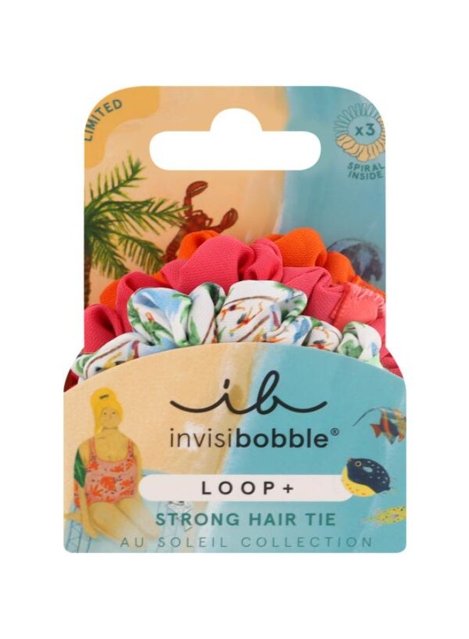 Invisibobble Loop+ Be Strong the Strong Hair Tie Au Soleil Beach Bliss Limited Edition 3units - Image 4