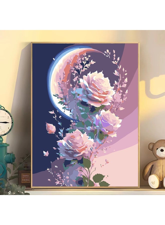 Anna DIY Hand-Painted Decorative Oil Canvas Kit - Image 1