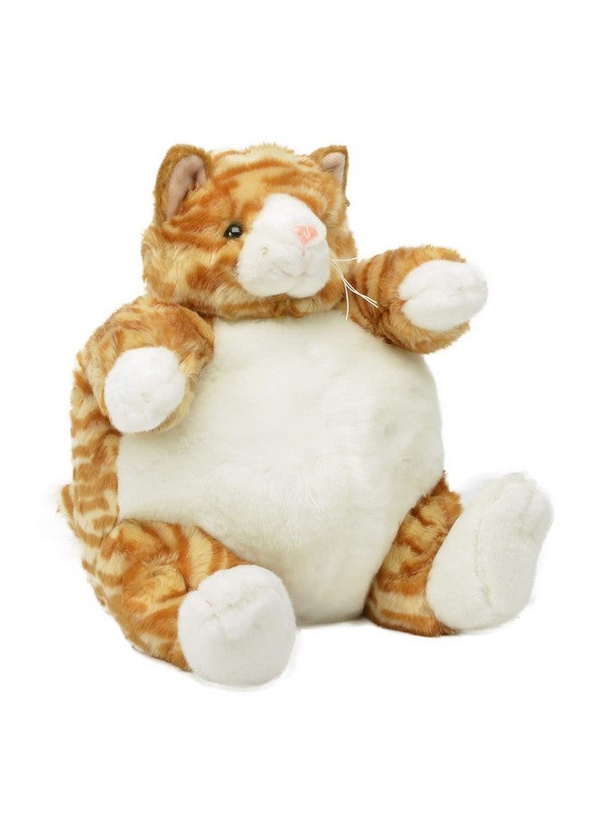 Unipak 9" Plumpee Orange Tabby Cat - Image 2