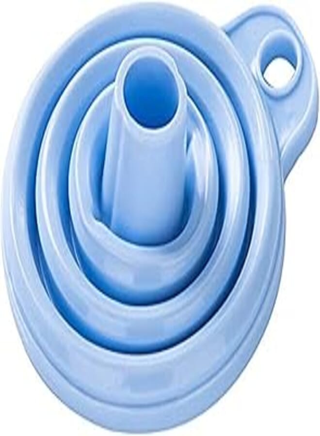Fresh Fresh Food grade silica gel folding funnel - blue 