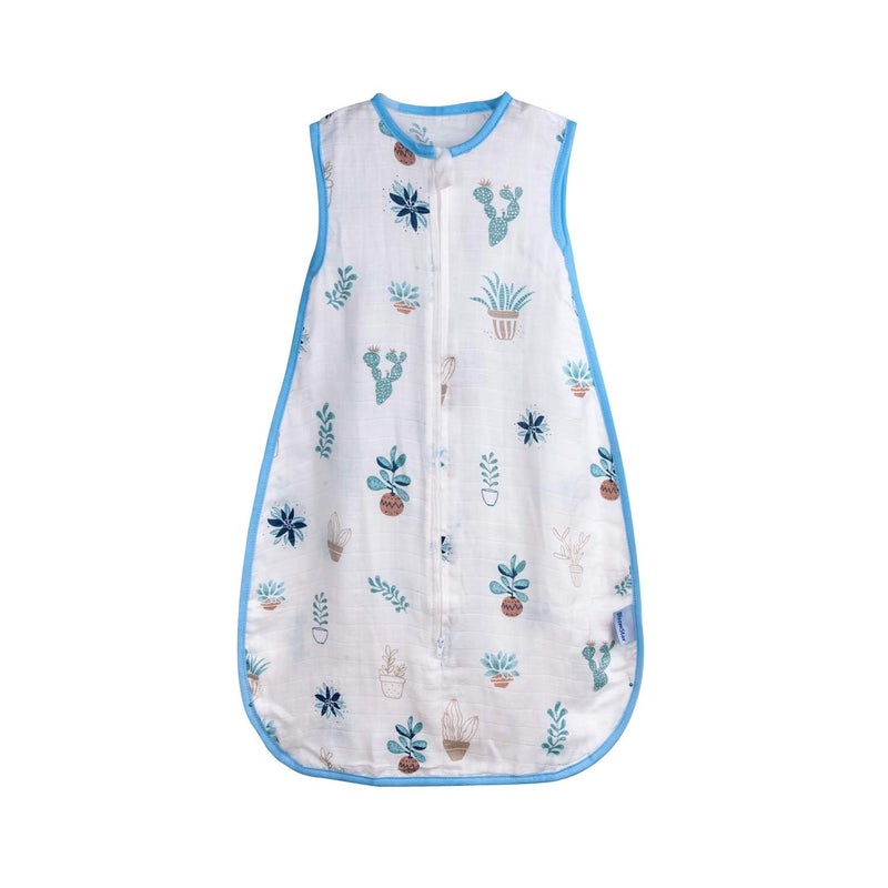 BLOOMSTAR Toddler Sleeping Sack Muslin Cotton 12T Lightweight 05 Tog Summer Baby Wearable Blanket Thin Infant Sleeping Bag Breathable Soft 1224M Sleeveless Sleeper Sack