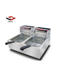 Grace Countertop Double Fryer  12L 5kW - pzsku/ZFA3EDCC5E181BFBB15B5Z/45/_/1691751922/d0d38007-71fb-48ff-8295-9fdb2ba94a81