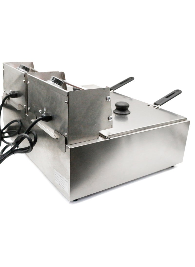 Grace - Grace Countertop Double Fryer  12L 5kW - Image 1