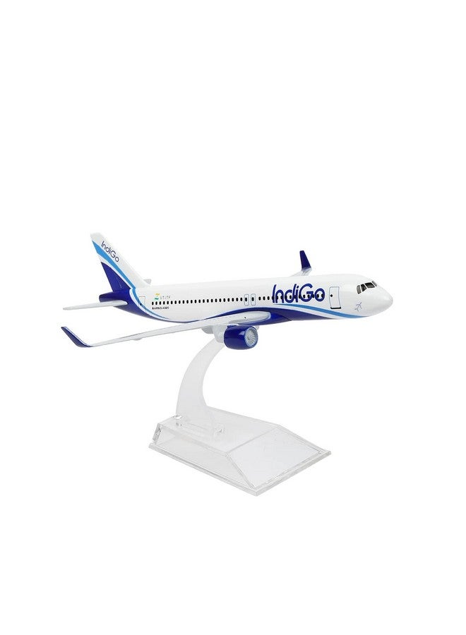 AmigozZ Diecast Aeroplane Scale Model only for Display, Size -16 cm-A320 (Indigo Airlines) - Image 2