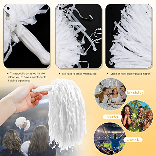 Faxco Plastic Cheerleading Pom Pom for Spirit Squadsikit Rooters, Cheering Teams - Image 4