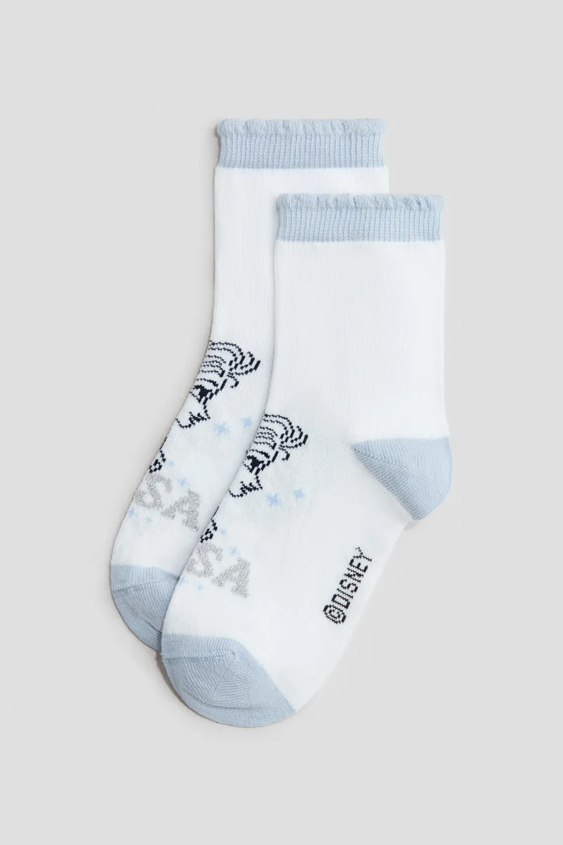 H&M 5-pack motif-detail socks