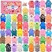 WUJYLY Slime Kit with 54 PackValentines Mini Butter Slime NonSticky and Super Soft for Girls 1012 Fruit Slime Party Favors Kids Birthday Gift DIY Putty Toy Boys - Image 2
