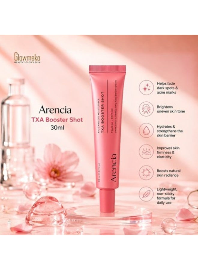 أرينسيا سيروم Arencia TXA Booster Shot بتركيز 5% من حمض الترانيكساميك والببتيدات (30 مل) – سيروم للوجه يعمل على تصحيح البقع الداكنة، وتفتيح البشرة، وتوحيد لونها. - Image 3