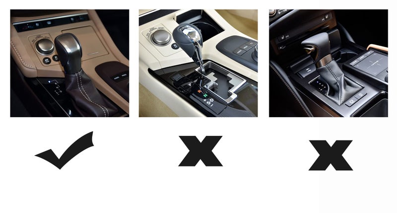 HHLOU Bling Crystal Shifter Gear Lever Accessories Compatible with Lexus 2016-2018 ES 2015-2022 NX 2016-2022 RX 2014-2022 is 2015-2022 RC 2016-2022 GS 2020-2022 GX-460 - Image 5