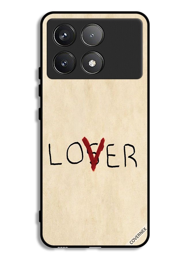 Covernex Xiaomi Poco F6 Pro Protective Case Cover Lover Or Loser - Image 1