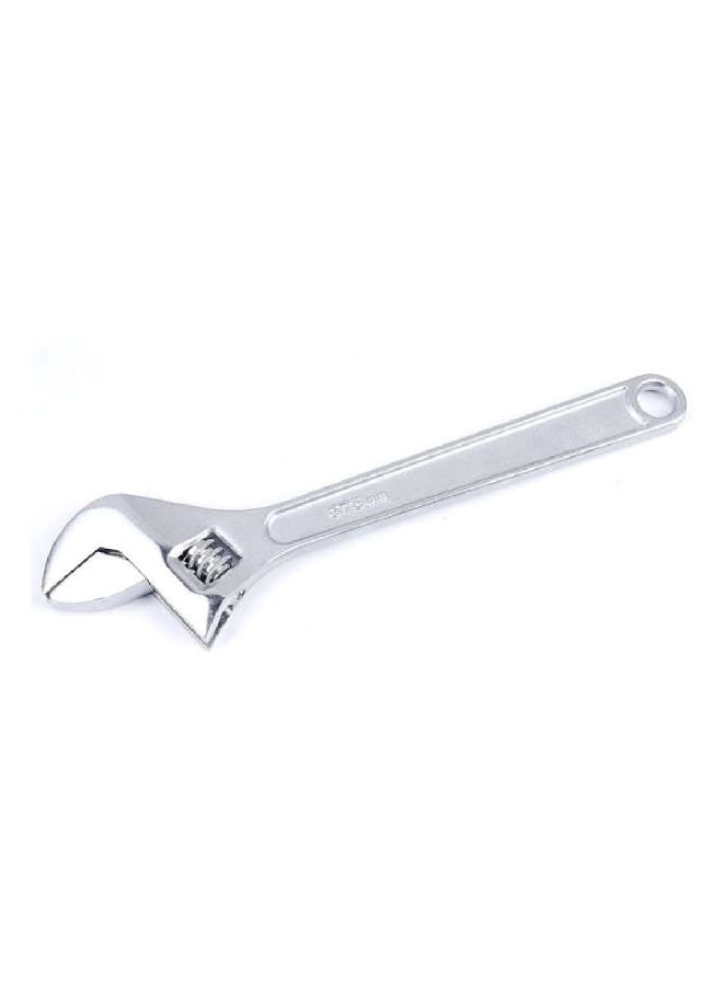 Tactix Long Lasting and Comfortable Adjustable Wrench Silver 375 mm 210029 - Image 2
