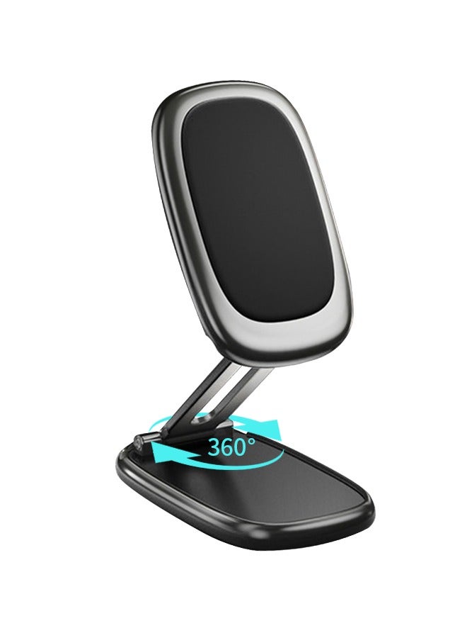 Magnetic Anti-Shake Car Holder, 360° Rotating Desktop Mobile Phone Holder, Portable Foldable, Stable Non-Slip, For Cars, Offices, Study Rooms, Living Rooms - Image 1