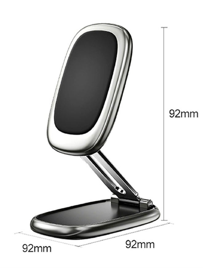 Magnetic Anti-Shake Car Holder, 360° Rotating Desktop Mobile Phone Holder, Portable Foldable, Stable Non-Slip, For Cars, Offices, Study Rooms, Living Rooms - Image 2