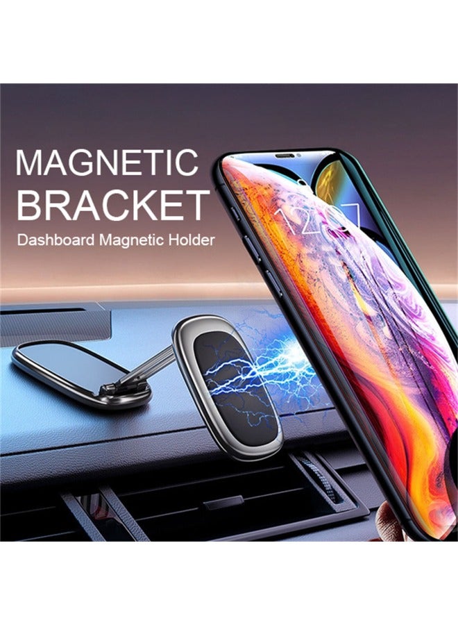 Magnetic Anti-Shake Car Holder, 360° Rotating Desktop Mobile Phone Holder, Portable Foldable, Stable Non-Slip, For Cars, Offices, Study Rooms, Living Rooms - Image 5
