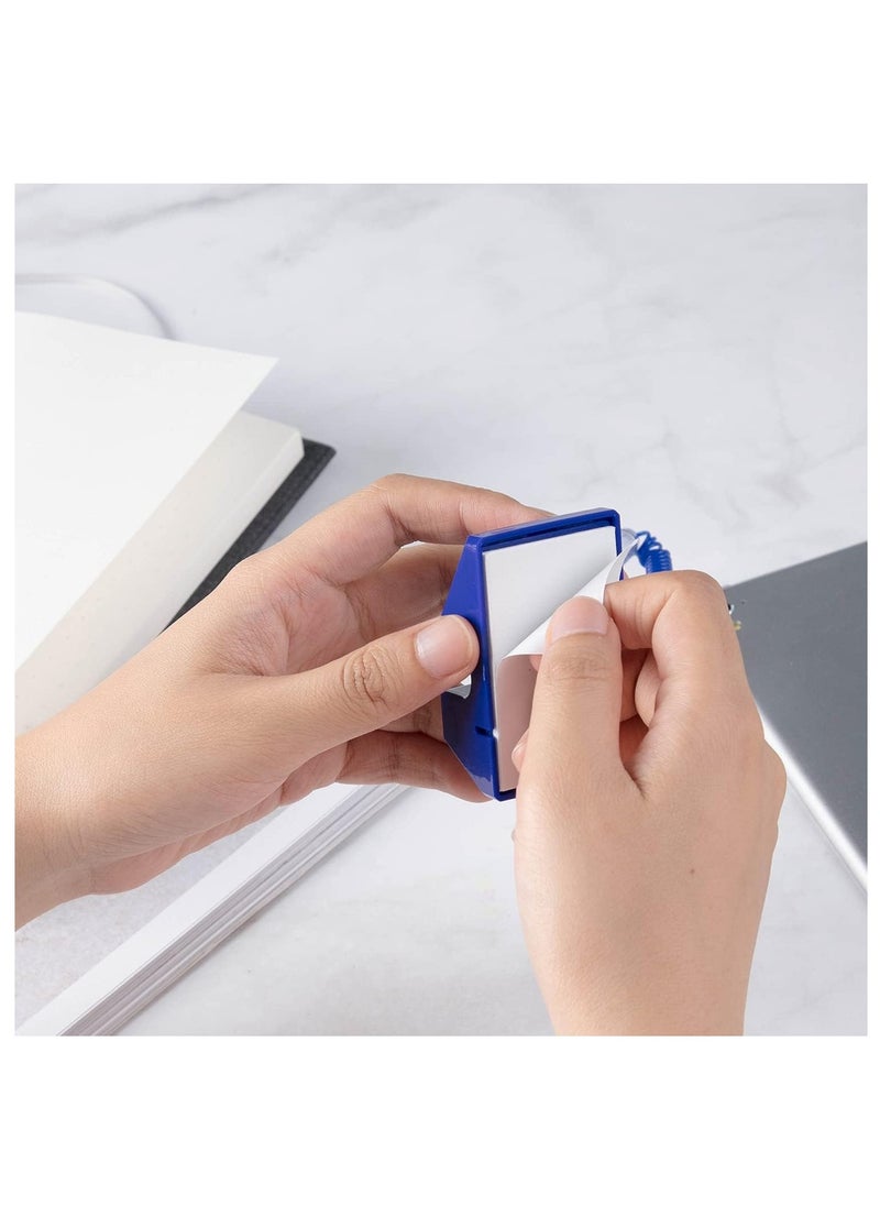 Deli Desk Counter Pen With Stand Blue Gel Ink  - Image 3