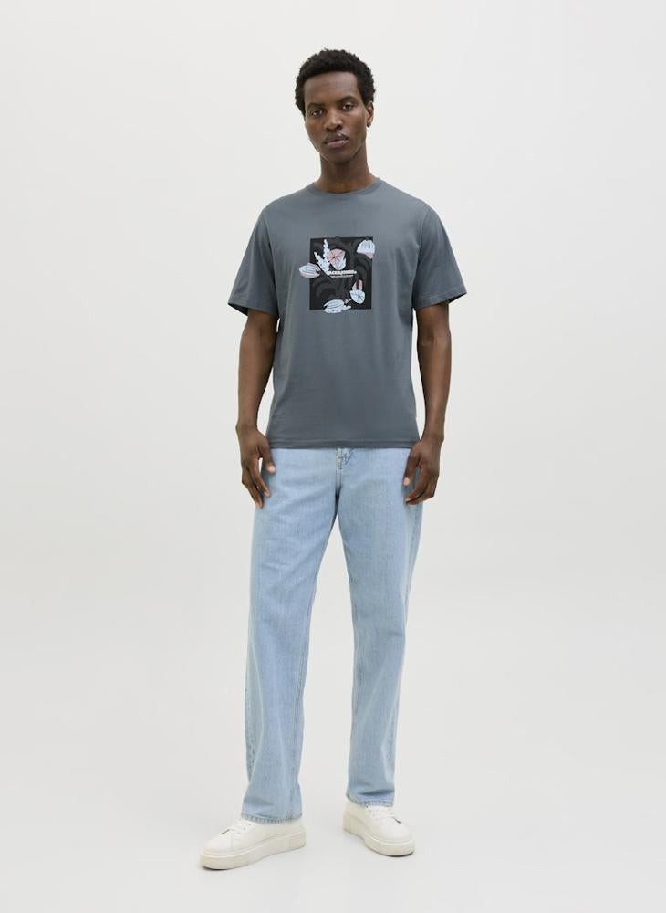 JACK & JONES - JORALMERIA FRONT TEE SS CREW NECK - Image 1