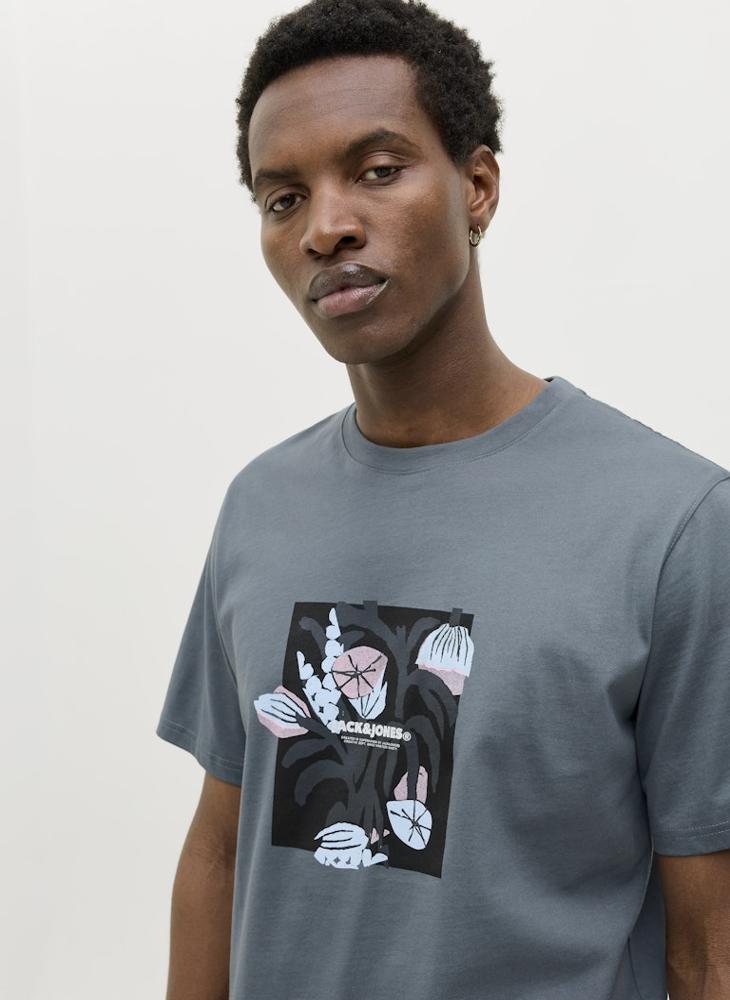 JACK & JONES - JORALMERIA FRONT TEE SS CREW NECK - Image 1