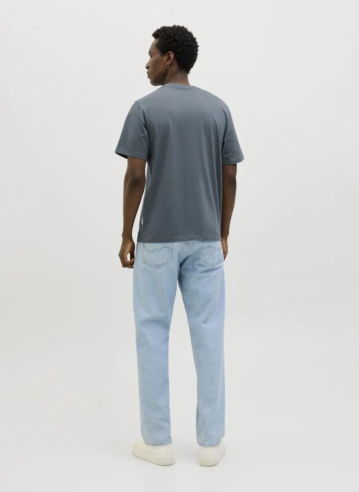 JACK & JONES Joralmeria Front Crew Neck T-Shirt