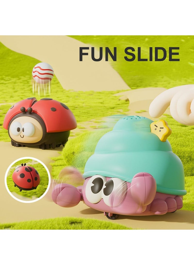 SOLARAE Ladybug Hover Ball Toy, Sensory Flying Orb Ball Toys, Interactive Floating Ball Toy, Fine Motor Skills Toy, Educational Ball Blowing Toy, Montessori Toys Educational Toys - Image 3