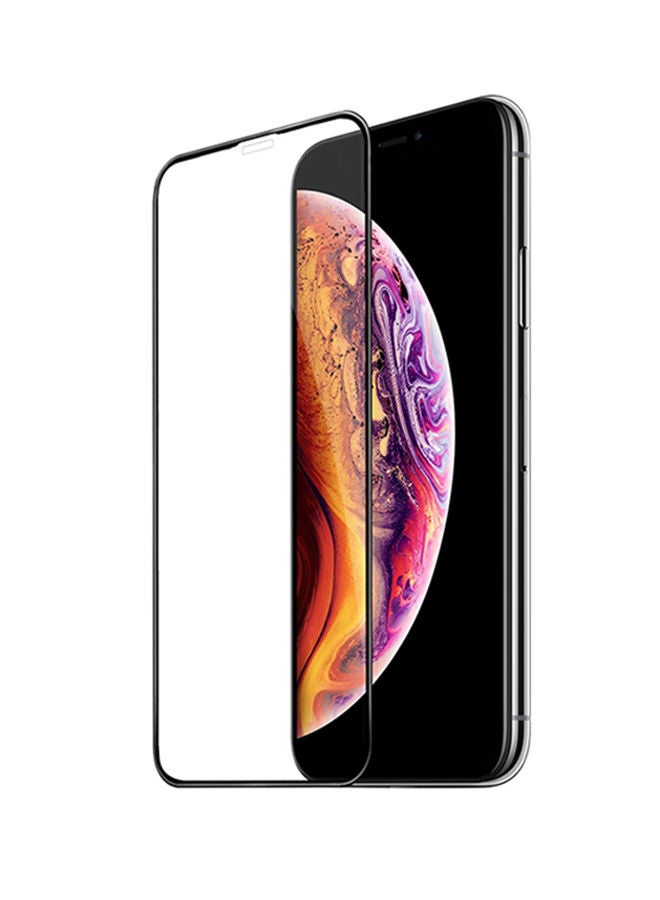 NIBEMINENT Tempered Glass Screen Protector For Apple iPhone X/Xs/11 Pro Clear/Black - Image 1