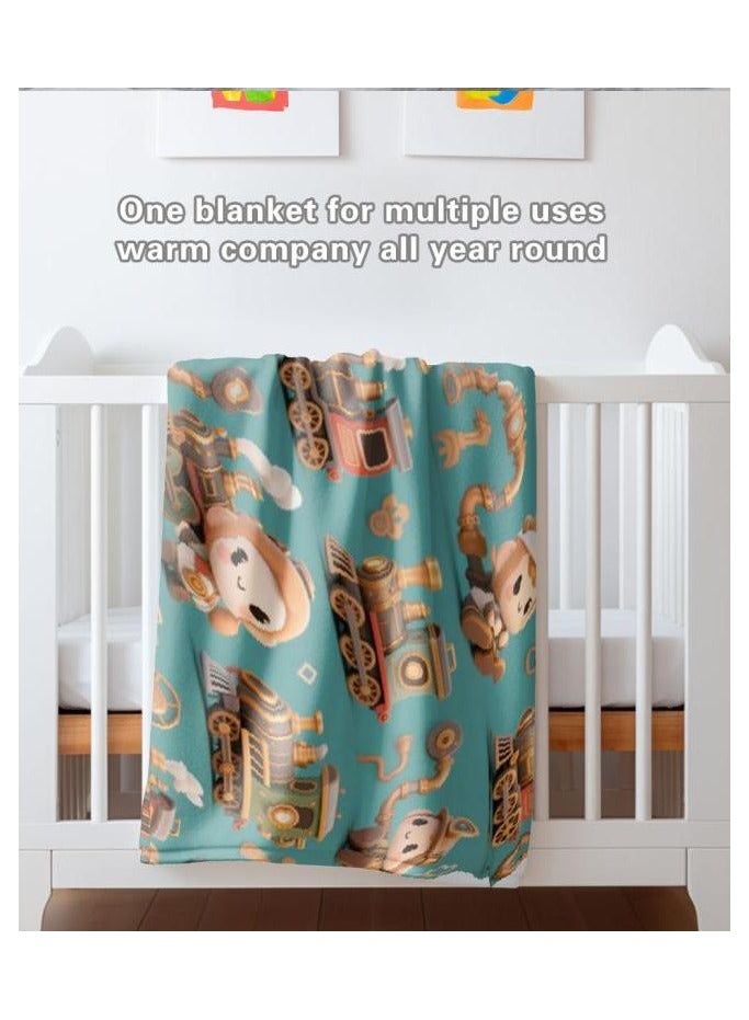 general Flannel thin blanket (warm and comfortable, suitable for sleep, gaming, dust removal and sandproof) 150cm*200cm - 953 - Image 4