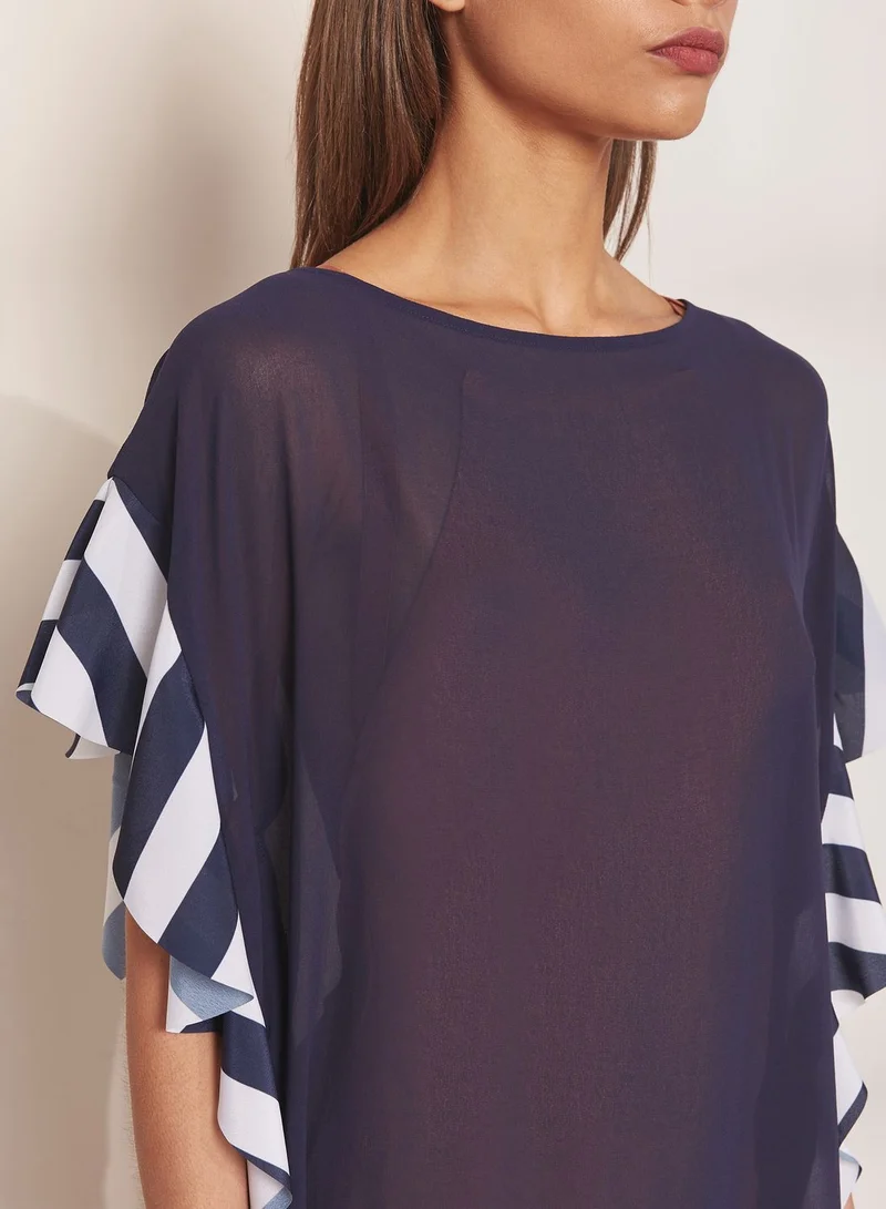 Ted Baker Ruffle Detail Beach Cover Up