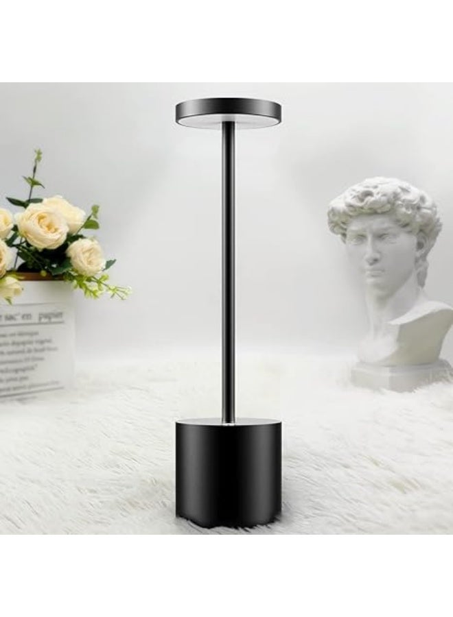 Grabix - Cordless LED Table Lamp with Touch Control - Battery Operated Portable Desk Lamp for Bedside, Nightstand & Reading - Image 3