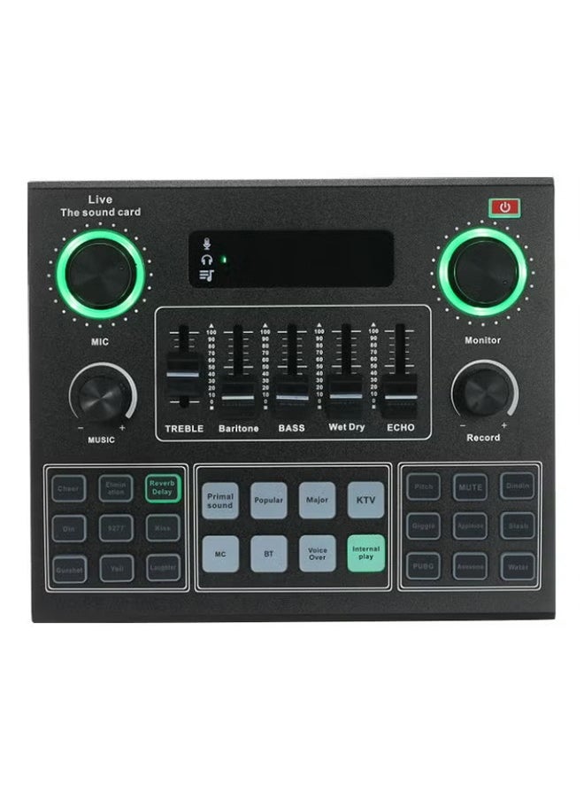 VOGMAX Sound Card Audio Mixer I6970-A Black V9 Live  - Image 3