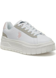 U.S. Polo Assn. BASE. Polo Assn. Mezzo 3pr White Women's Sneaker  - Image 2