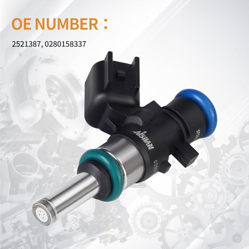 AISHAN 2PCS Fuel Injectors 4 Holes Compatible with Polaris General XP 4 1000 2016-2021, RZR RS1 S XP 4 1000 2014 2015 2016 2017 2018 2019 2020 2021 Replace# 2521387 0280158337 - Image 5