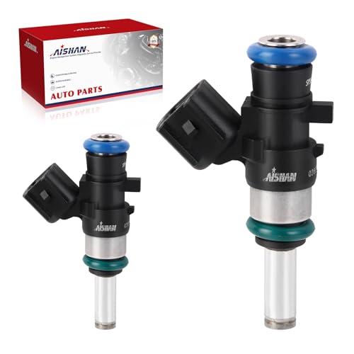 AISHAN 2PCS Fuel Injectors 4 Holes Compatible with Polaris General XP 4 1000 2016-2021, RZR RS1 S XP 4 1000 2014 2015 2016 2017 2018 2019 2020 2021 Replace# 2521387 0280158337 - Image 1