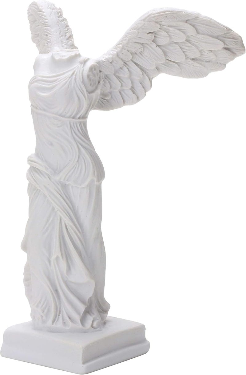 O2O Integrated practical design Greek Statue Decor Victory Goddess Greek Art Statues for Home Decor Living Room Office Ornaments Roman Louvre Winged Victory Statue Resin Sculpture Decorations Gulf mainstream practical design - Image 2