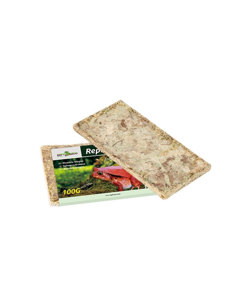 REPTIZOO REPTI ZOO 7OZ Natural Sphagnum Moss for Reptiles, 200g Chile Moss Substrate for Reptile & Amphibian | Terrarium Tank Forest Moss Bedding for Snakes, Turtles, Frog, Hermit Cra  - Image 1