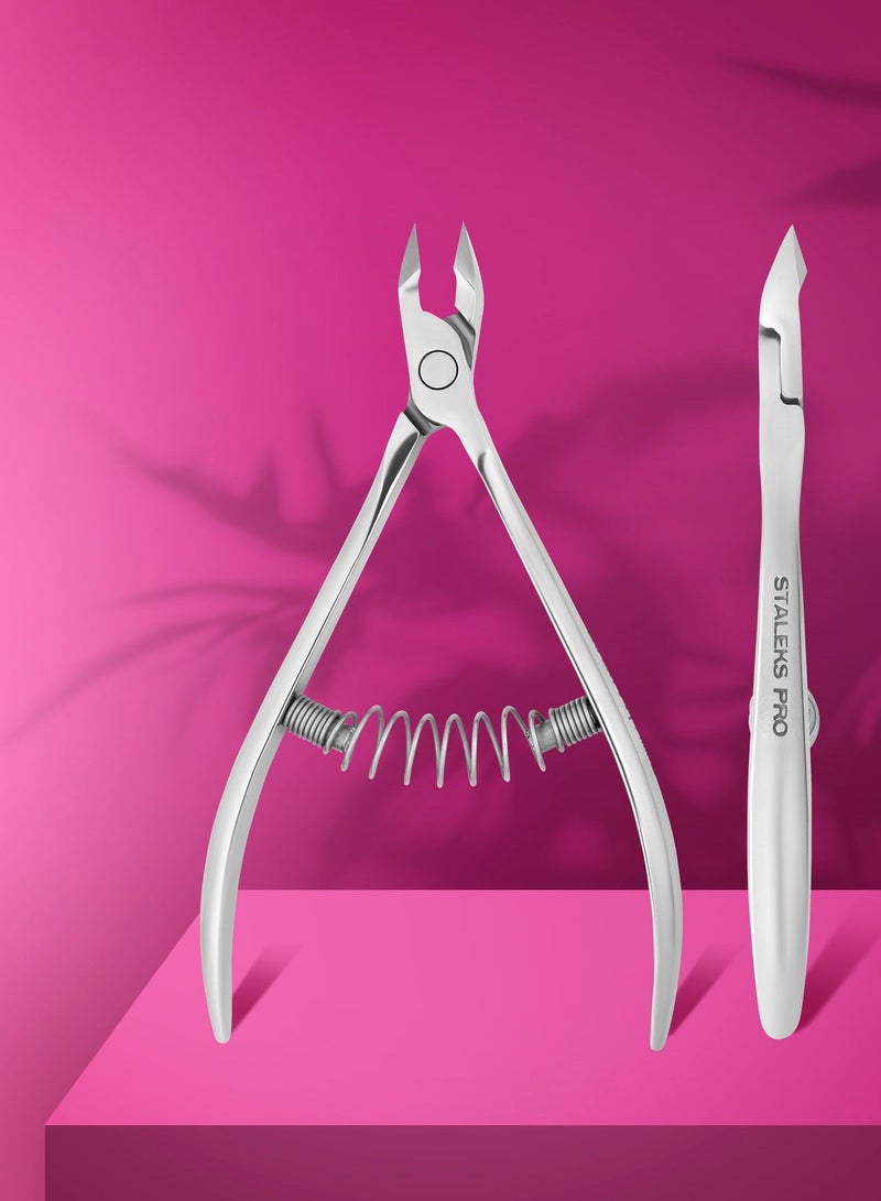 STALEKS PRO Professional Cuticle Nippers - EXPERT 91 | 7 mm - Image 1