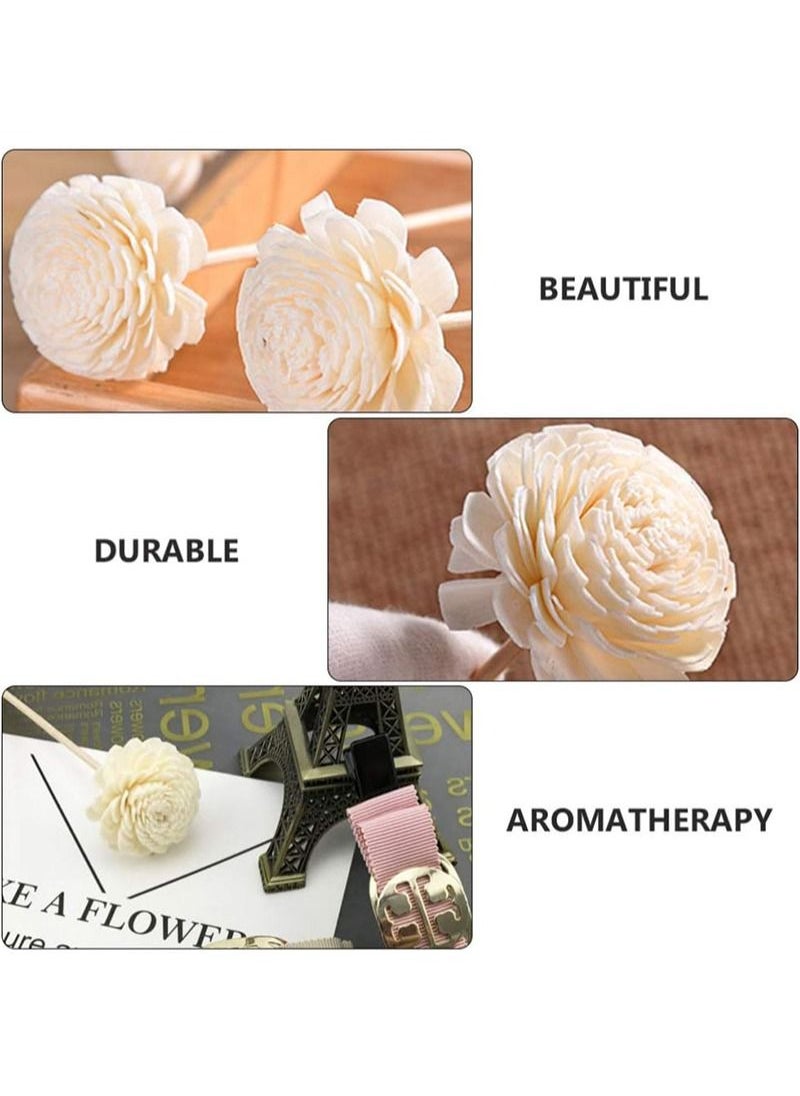 Aikanbo - 106 Piece Rattan Diffuser Stick Set, Reed Diffuser Sticks,Essential Oil Aroma Diffuser Replacement Sticks - For Home, Office and Bedroom Aromatherapy Fragrance Diffuser Sticks - Image 1