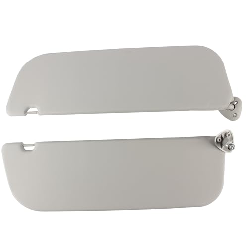 PEVAST Replacement Sun Visor Fit for Ford E150/E250/E350 2009-2014, Sun Visor Replacement, OEM: 9C2Z1504105AA-gray-left and Right (Left+Right) - Image 4