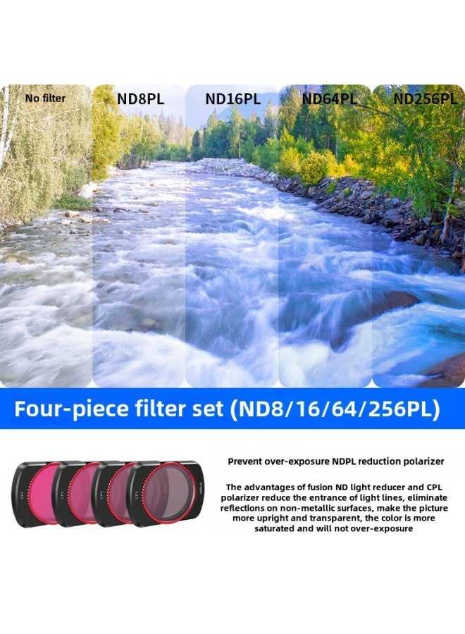 ستارت آر سي بداية مناسبة لـ Dajiang Pocket3 فلتر كاميرا الجيب تعديل الإضاءة استقطاب ND/CPL مجموعة فلاتر - Image 1