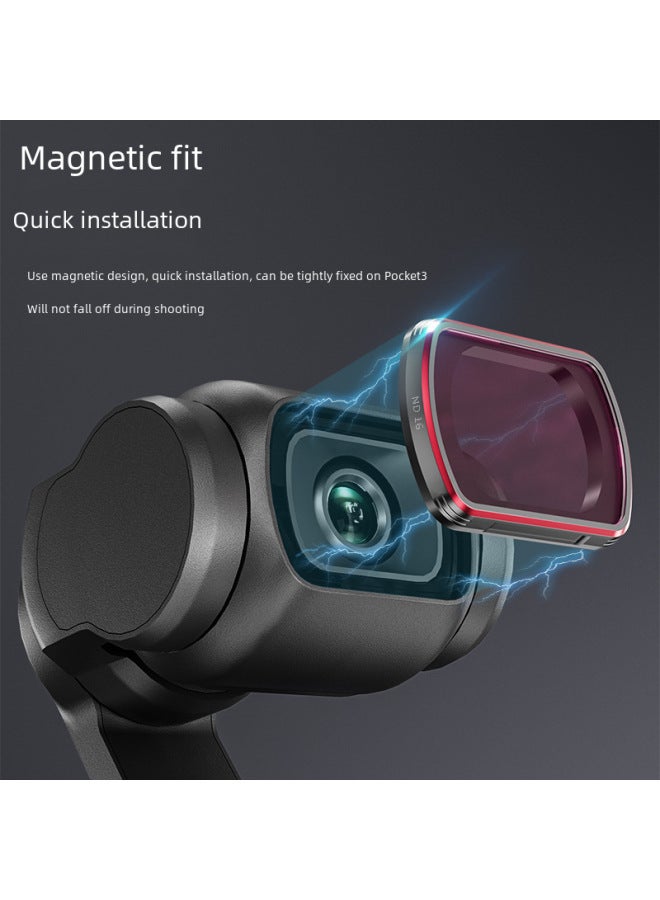 ستارت آر سي بداية مناسبة لـ Dajiang Pocket3 فلتر كاميرا الجيب تعديل الإضاءة استقطاب ND/CPL مجموعة فلاتر - Image 4