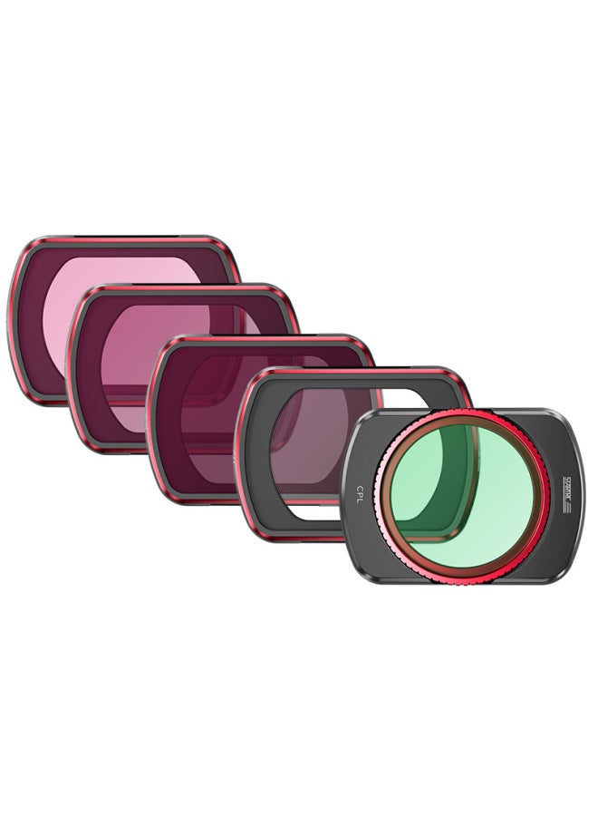 ستارت آر سي بداية مناسبة لـ Dajiang Pocket3 فلتر كاميرا الجيب تعديل الإضاءة استقطاب ND/CPL مجموعة فلاتر - Image 5