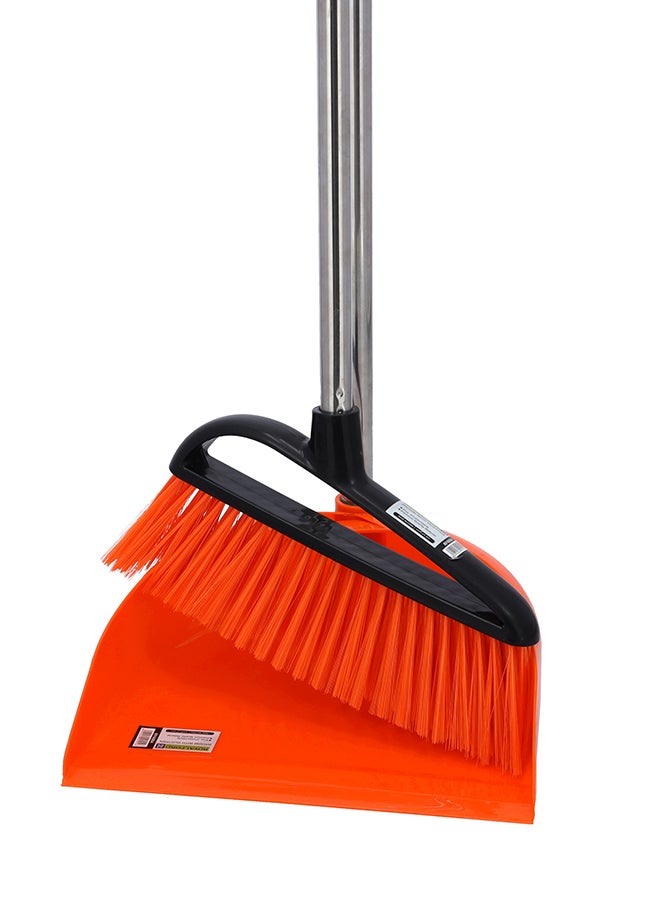 Royalford Royalbright Broom With Dustpan 27X25X110Cm Multicolor Assorted - Image 5
