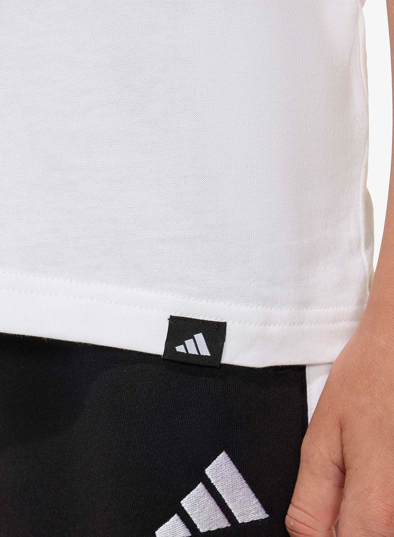 Adidas Youth Football Graphic T-Shirt - Image 4