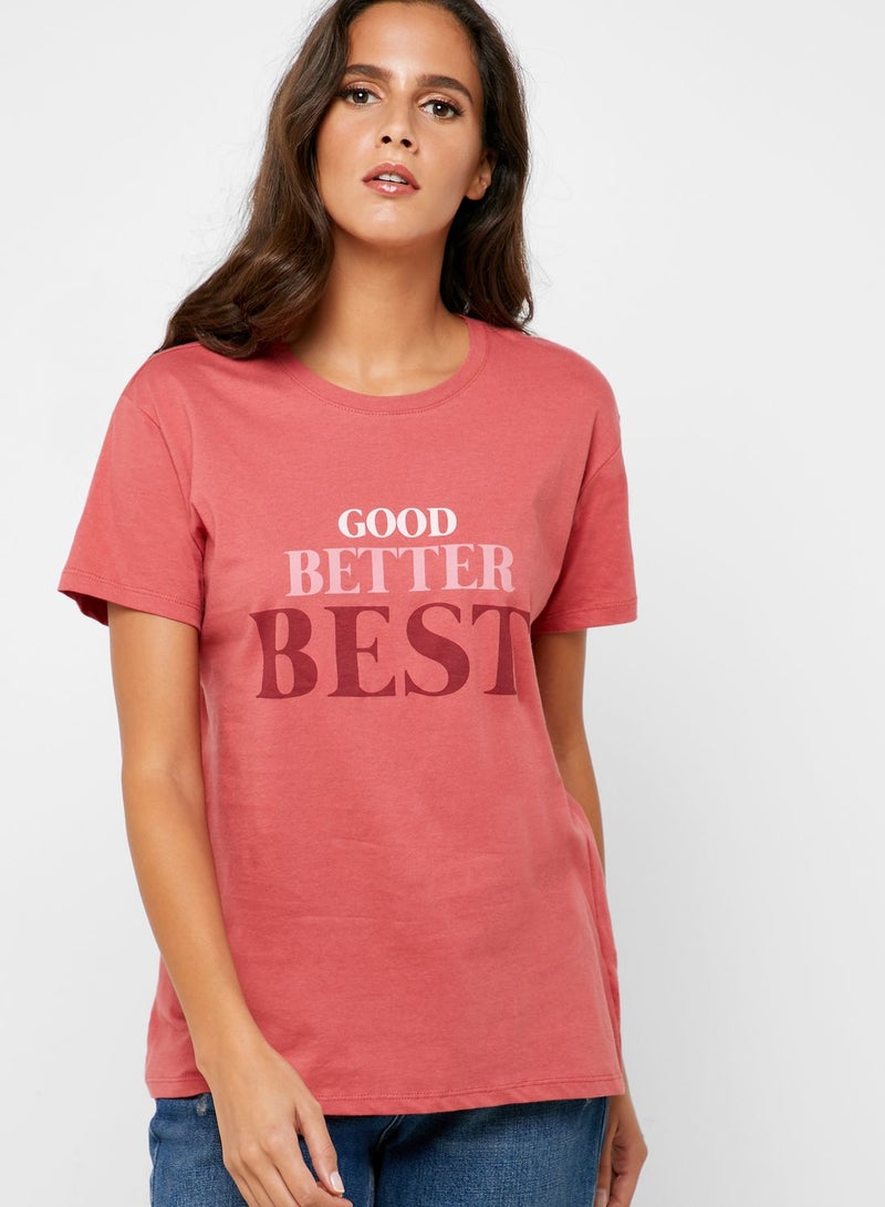 Cotton On Slogan T-Shirt - Image 1