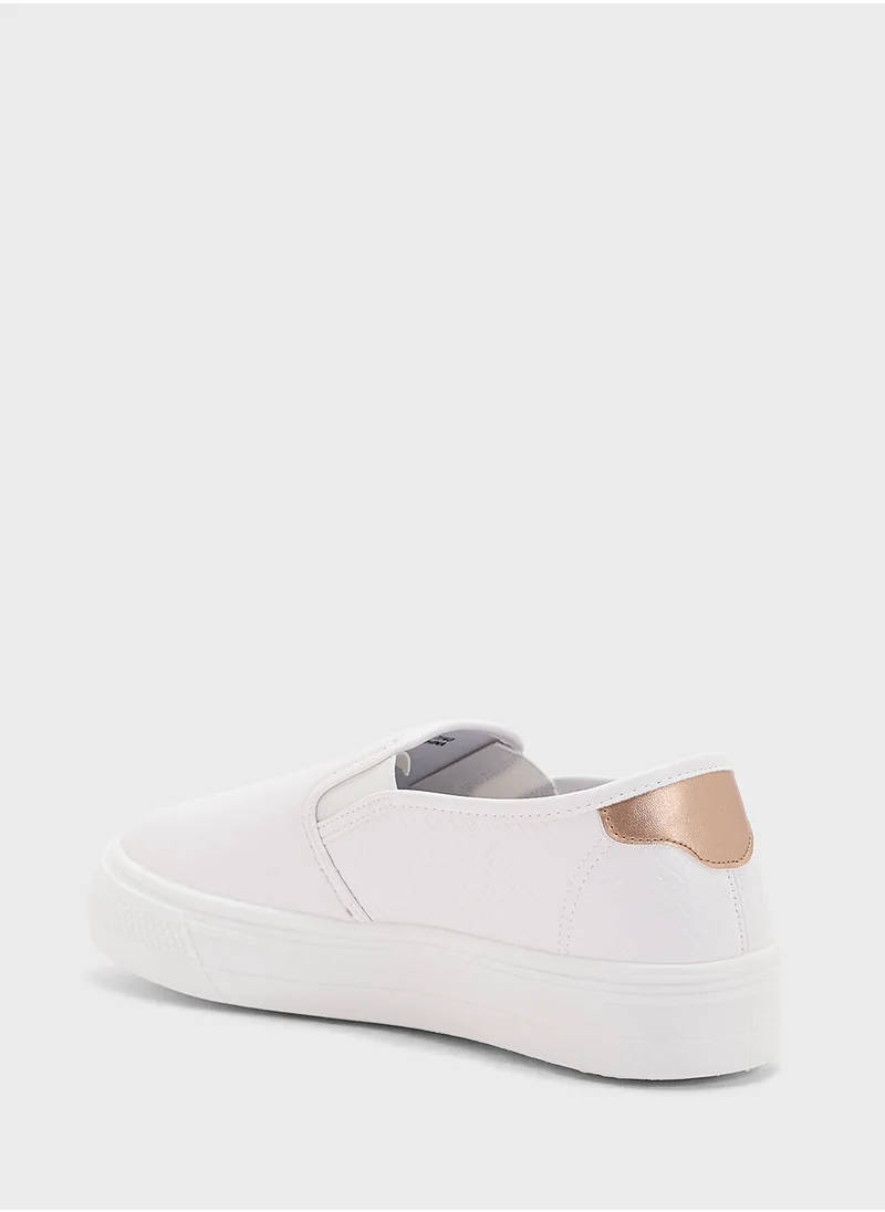 جينجر Snake Platform Slip On Shoe