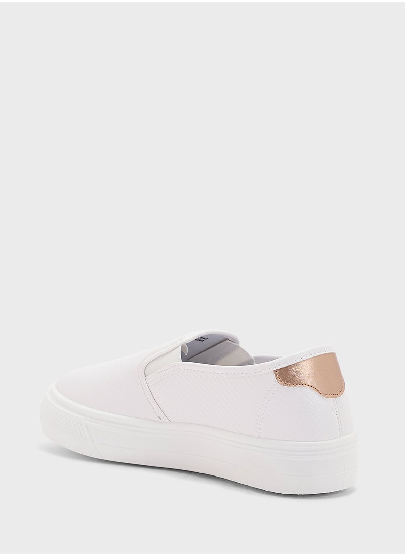 Ginger - Snake Platform Slip On Shoe - Image 1