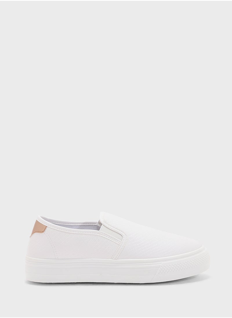 Ginger - Snake Platform Slip On Shoe - Image 1