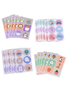Excefore Mosquito Repellent Sticker, Anti-Mosquito Patches for Children Adults Outdoor indoor, Cartoon 4 Packs Mosquito Repellent Stickers Up to 24 Hour of Protection(144 Stickers)  - Image 1