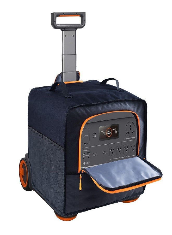 FRECOLSH Dust Cover Compatible with Jackery Solar Generator 2000 Plus 400W, Jackery Explorer Kit 4000 Plus, Jackery Solar Generator 3000 PRO 400W, Waterproof Dust Cover for Jackery Solar Generator - Image 1