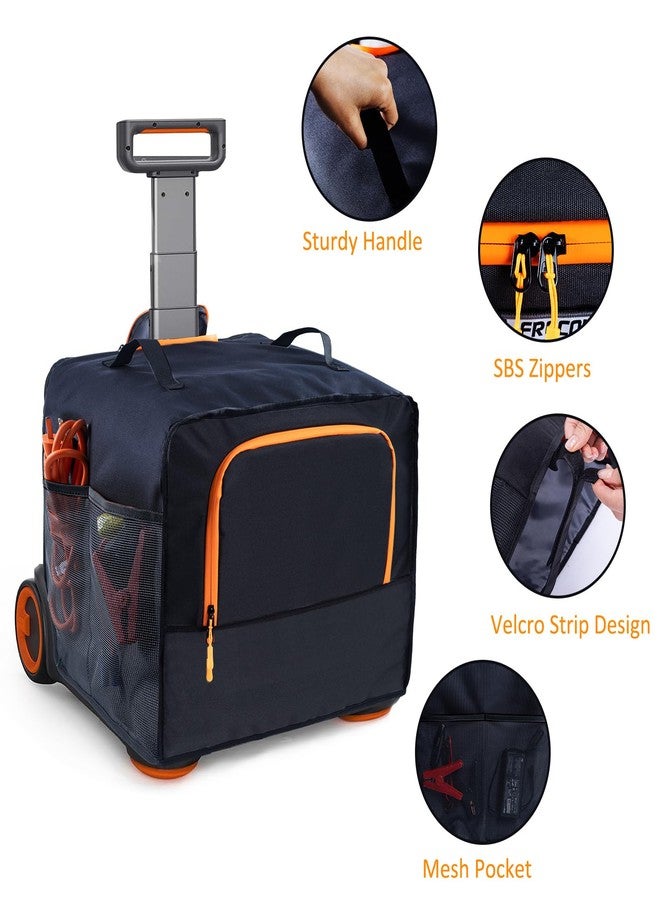 FRECOLSH Dust Cover Compatible with Jackery Solar Generator 2000 Plus 400W, Jackery Explorer Kit 4000 Plus, Jackery Solar Generator 3000 PRO 400W, Waterproof Dust Cover for Jackery Solar Generator - Image 4