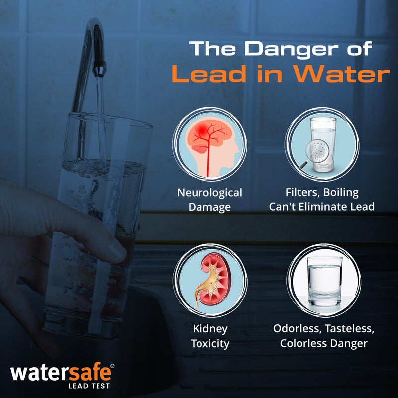 WaterSafe USA-Made â€“ WatersafeÂ® Lead in Drinking Water Test Kit â€“ EPA-Compliant & Lab-Verified 8-Minute Detection Below 5 PPB â€“ Easy & Accurate DIY Home Testing for Tap & Well Water - 1 Pack - Image 5