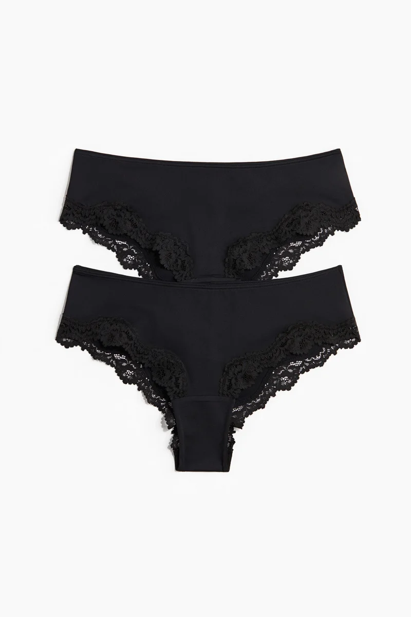 H&M 2-pack microfibre hipster briefs